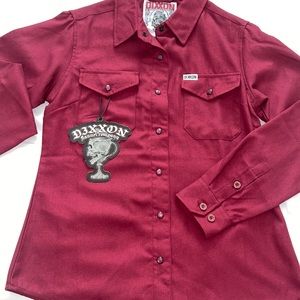 Dixxon “Bordeaux” women’s flannel